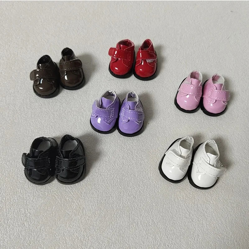 For 15/17cm Labubu Accessories Labubu shoes leather shoes doll shoes Labubu Clothing