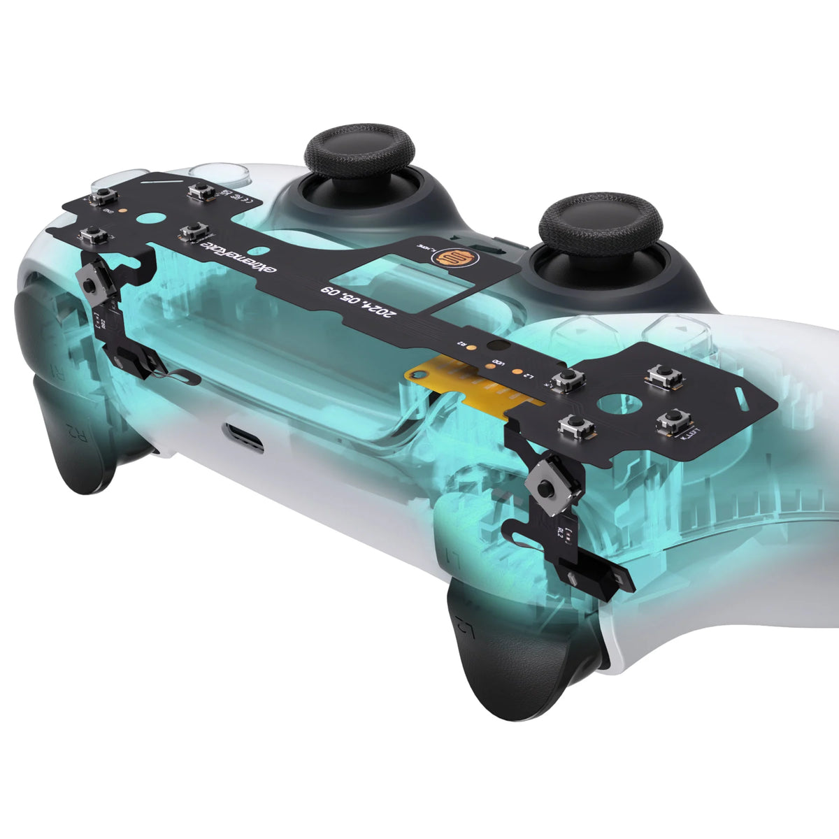 eXtremeRate Whole Clicky Kit for ps5 Controller BDM-030 Shoulder Face Dpad Buttons, Custom Micro Switch Clicky Kit Mouse Click