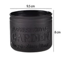 Flower Pot Round Planters Succulents Plant Pot Office Desktop Balcony Home Garden Decoration Outdoor Potted