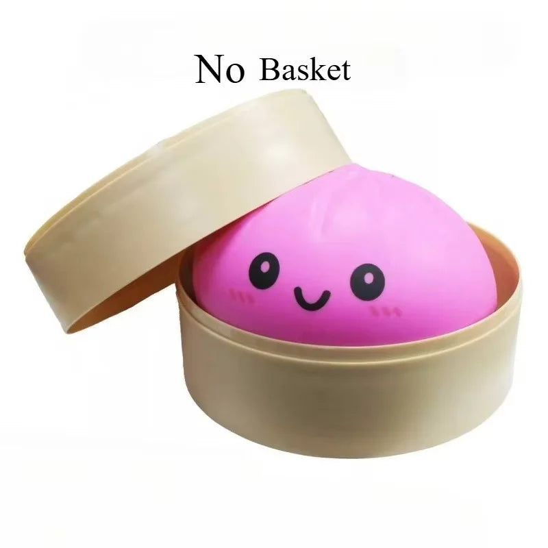 15cm Colorful Dumpling Squishes Stress Balls Reusable Low Rebound Decompression Dough Ball Unique Home Decoration Birthday Gift
