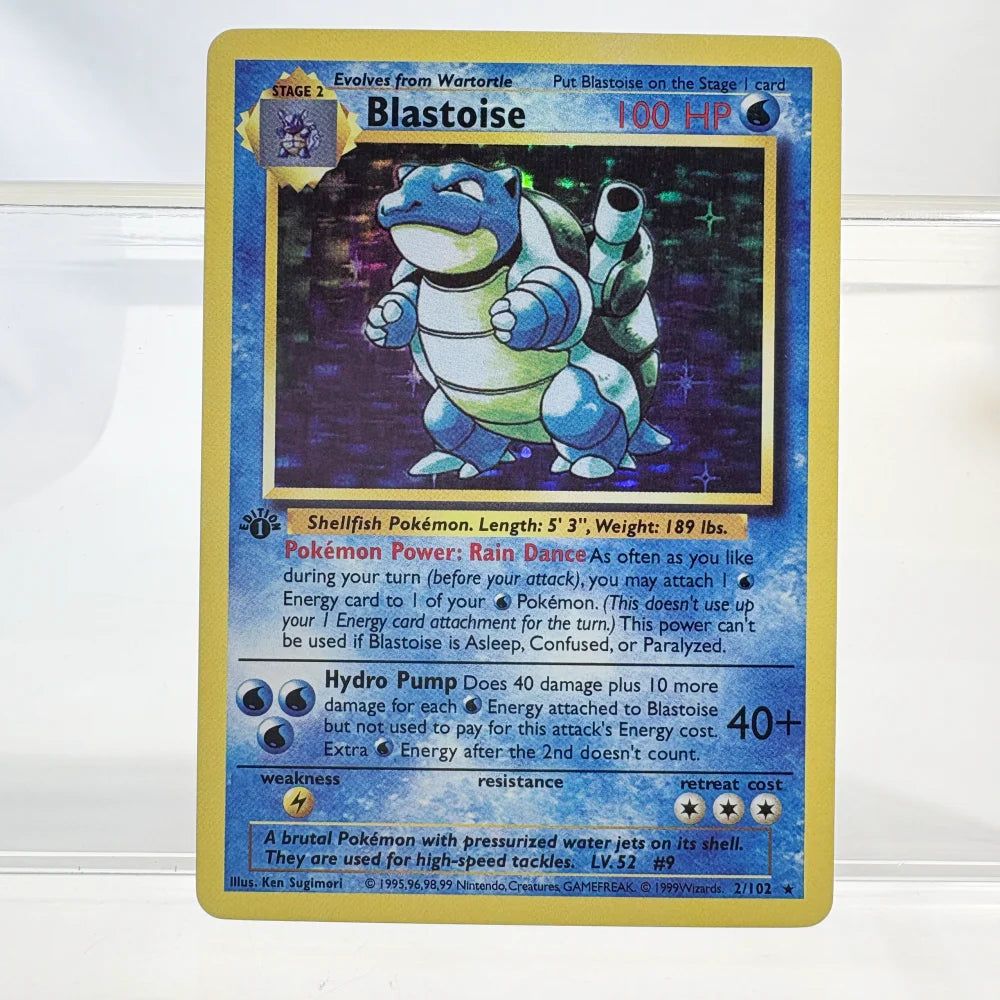 Pokemon Single Proxy Cards 1996 1st Edition Charizard Venusaur Blastoise Hobbies Collectibles Game Collection PTCG Anime Cards