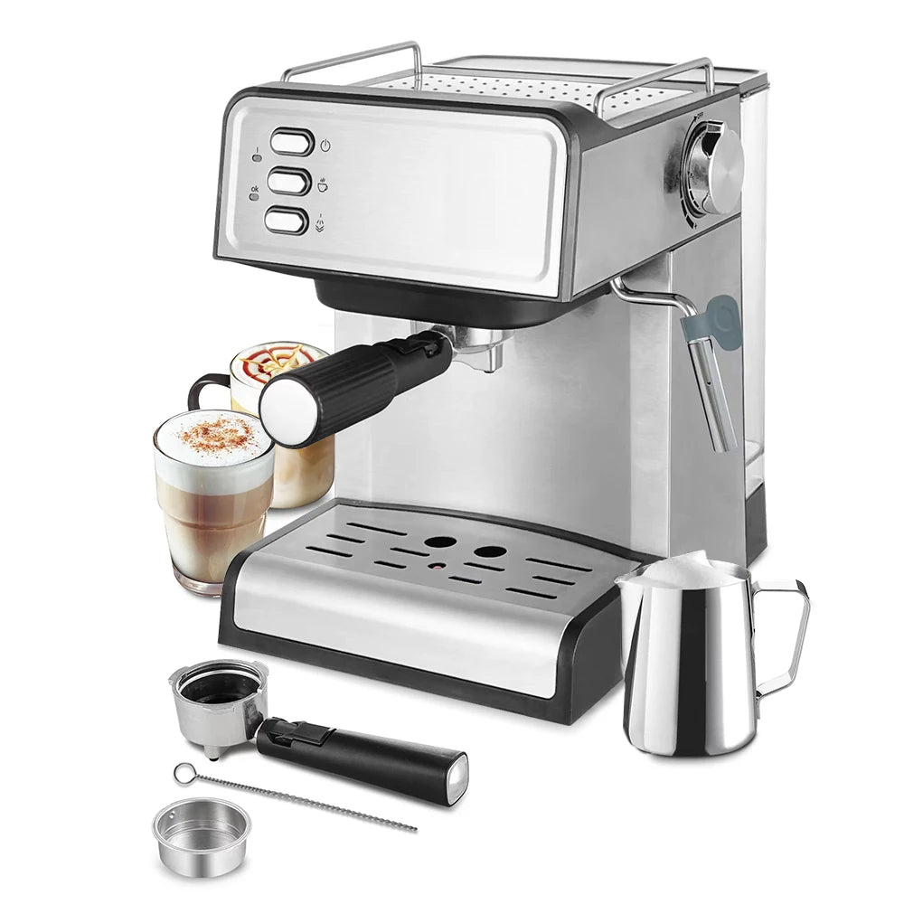 for. Nespresso Semi Automatic Espresso Coffee Machine Electric Milk Frother Maker Professional Home Office Business Use