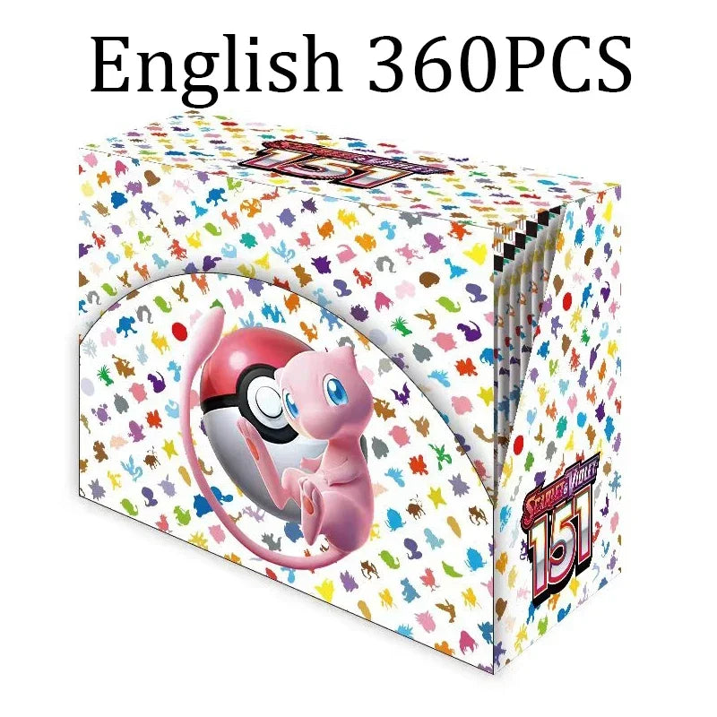 Newest 324Pcs Pokemon Cards Sun & Moon XY Evolutions Pokemon Booster Box Collectible Tradiner Card Game toy for children