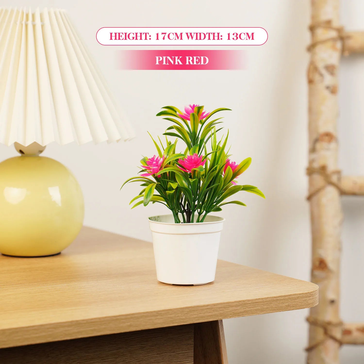 Artificial Flowers Plants Potted Green Bonsai Pot Plants For Home Decor Craft Plant Decorative Fake Flower Ornaments