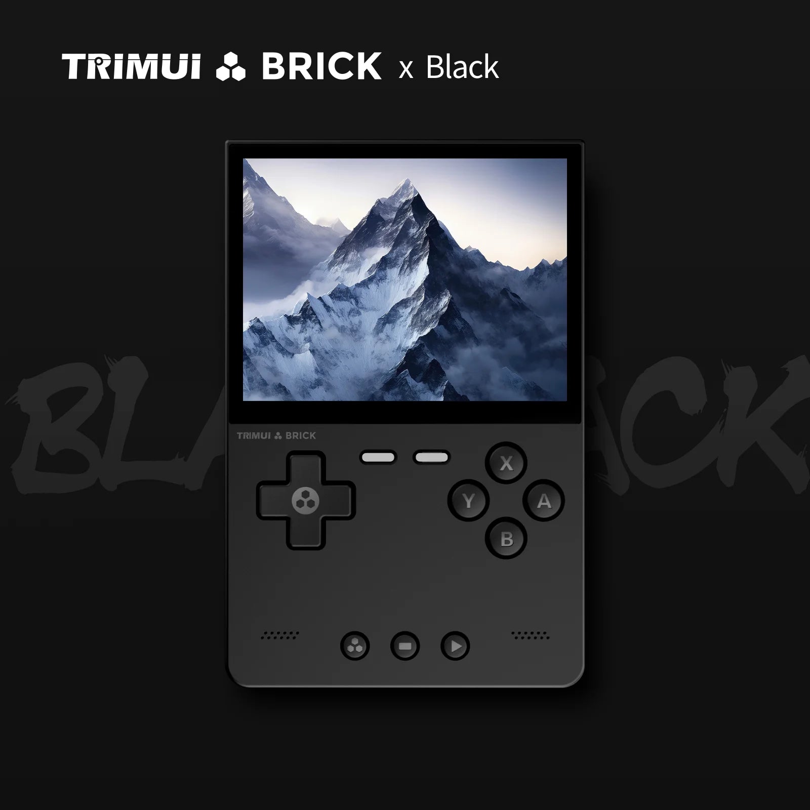 TRIMUI BRICK Handheld Game Console 3.2'' IPS Screen Linux System Trimui UI Metal Back Panel Key LED Lighting Free Keycap Gifts