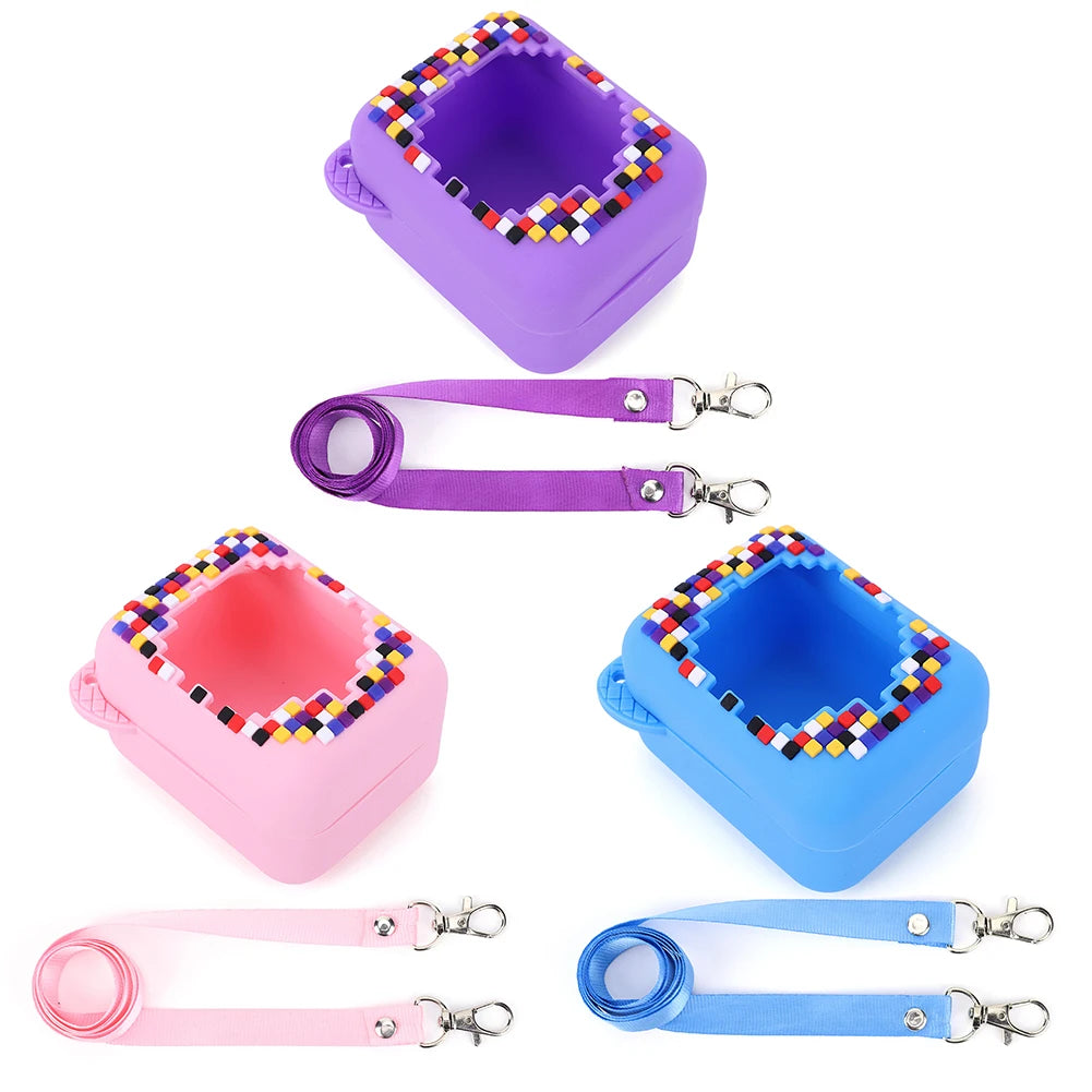 EVA Hard Carrying Case for Bitzee Digital Pet Interactive Virtual Toy Game Console Storage Travel Bag Shockproof Protective Case