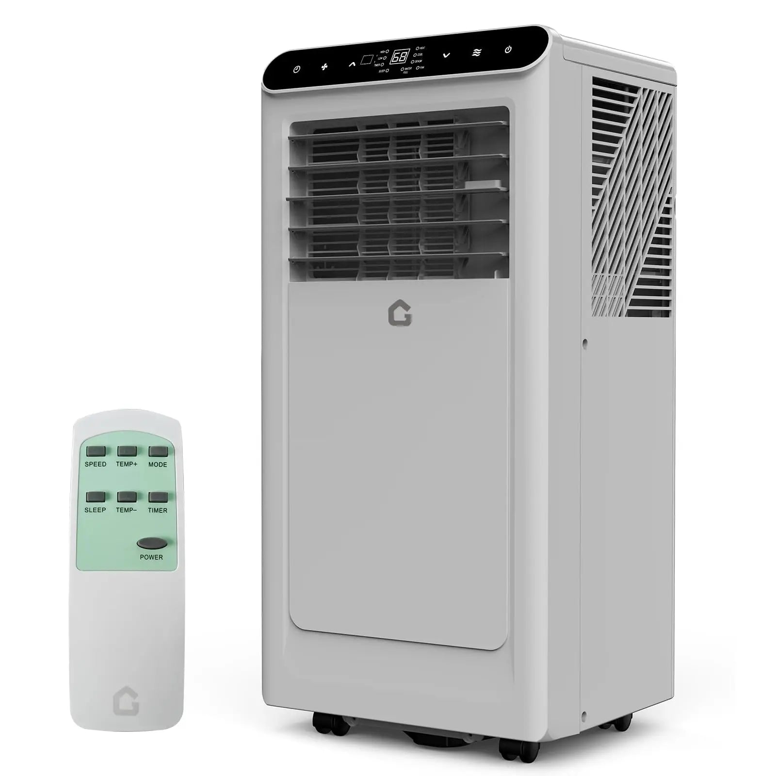10,000BTU Portable Air Conditioner, 3-in-1 Remote Control AC With Dehumidifier & Fan, 24H Timer, Cools up to 450 Sq.Ft
