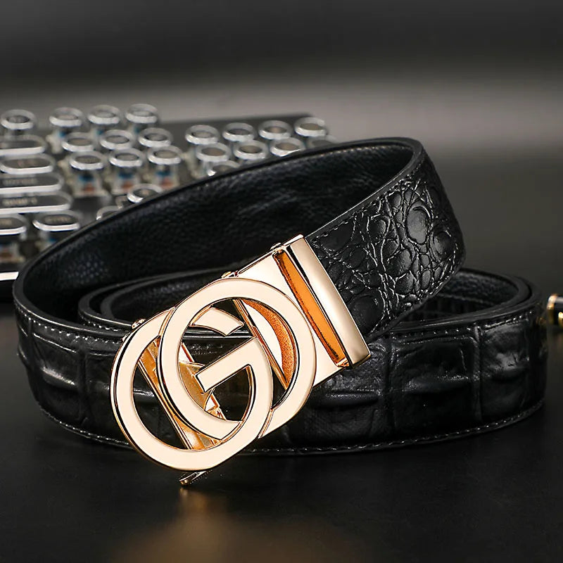 2024 New Luxury Designer Work Belt Men High Quality Male Leather Belt Women brand g Buckle ladies Dress Strap women Jeans Belt