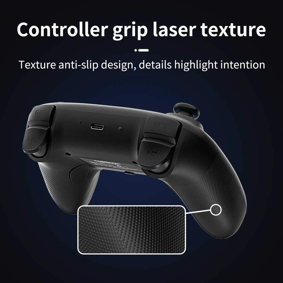 ANBERNIC RG P01 Retro Games Controller Wired/Wireless Bluetooth RGB Hall Effect Joystick XBOX Gamepad for PC Android IOS Steam