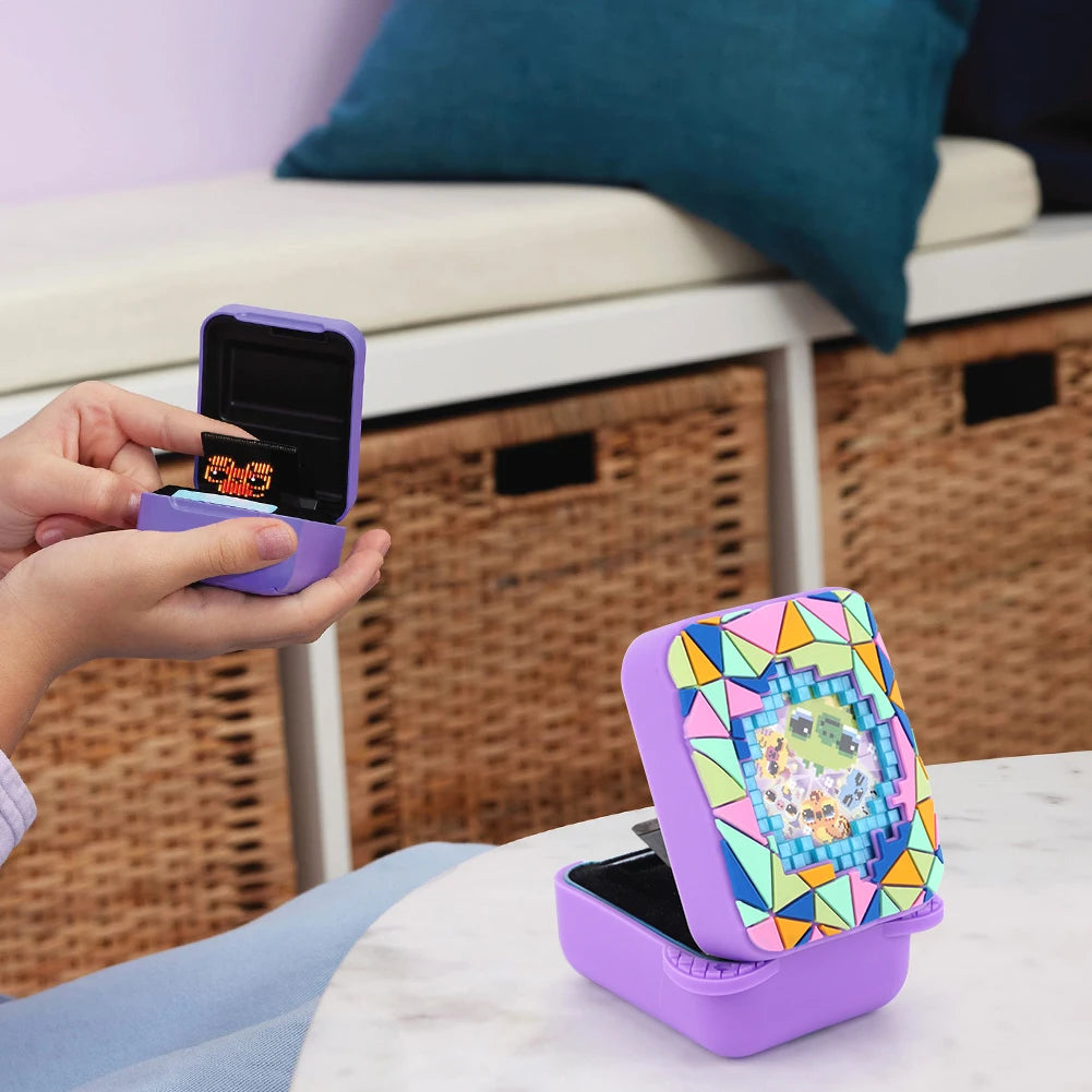 Case for Bitzee Magicals Digital Pet Silicone Protective Cover with Neck Lanyard Magicals Interactive Toy 3D Printed Protector