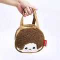 Monchhichi Anime Cartoon Kawaii Plush Storage Bag Coin Purse Shopping Bag Girl's Birthday Gift