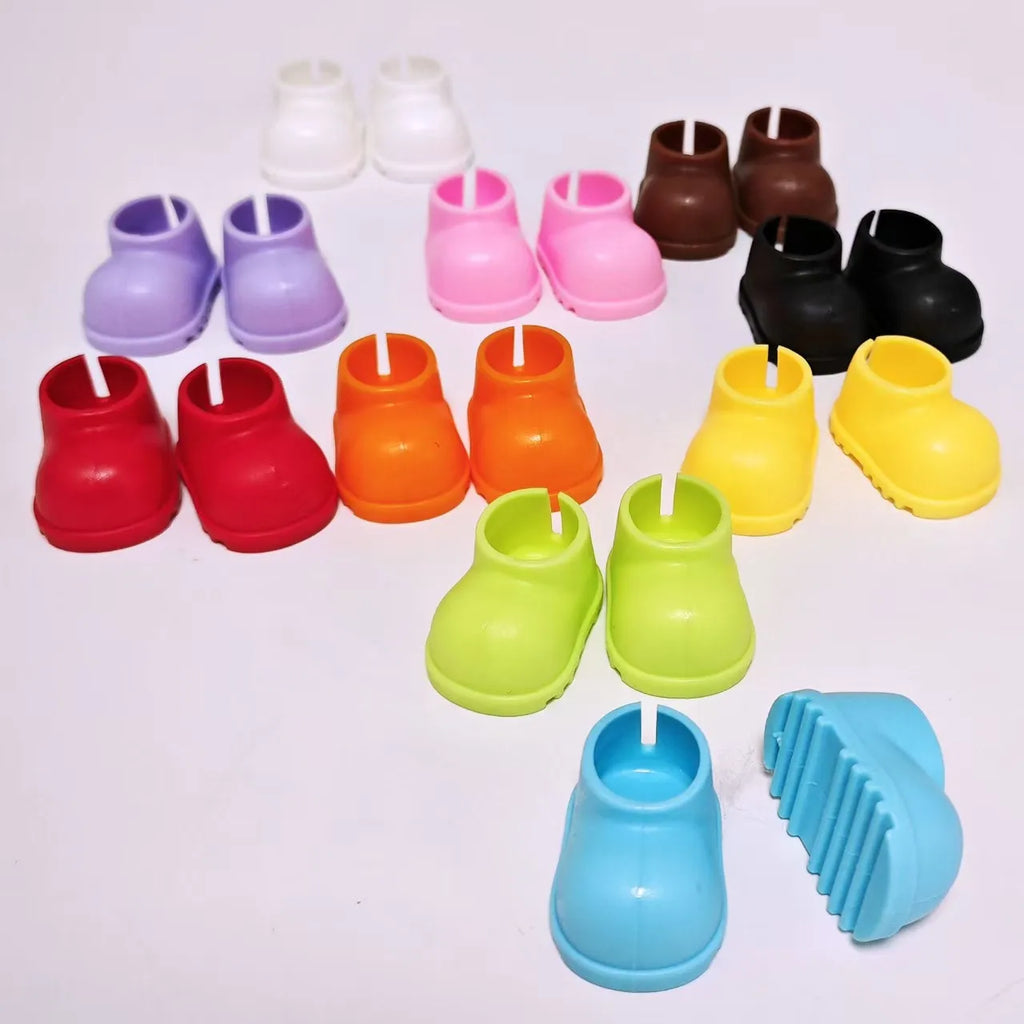For Labubu Pink Shoes, Labubu Accessories 15cm - 17cm Labubu Universal Shoes, Dolls, Mini Sandals