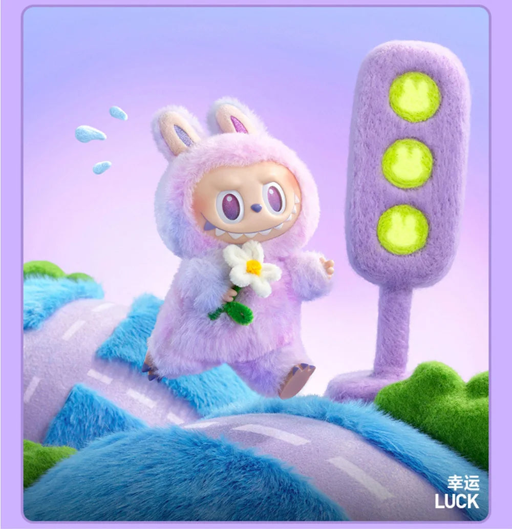 Genuine Labubu 3.0 Big into Energy Plush Doll - Pop Mart Official Blind Box Soft Collectible Toys Home Decor