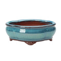 Creative Chinese Style Bonsai Flowerpot Ventilate Purple Sands Ceramic Craft Plant Pot Planter for Home Office Home Decor
