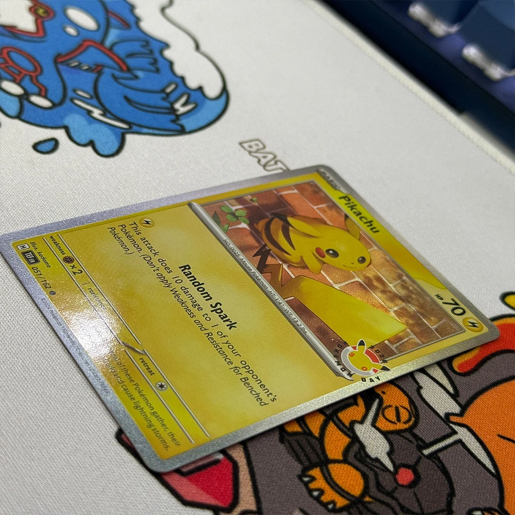 Proxy Card English Pokemon Day 2026 Miscellaneous Cards & Products Pikachu Collectible Card PTCG MCAP Anime Gift