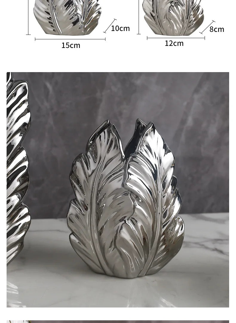 ceramic high-end vase Pottery Vase personalized living room foyer decoration creative home decoration Crafts ornament sculpture