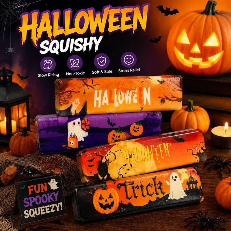 Halloween Butter Squishy Cheese Anti Stress Squeeze Desk Accessories Stress Releasing Ornament Desk Accessories