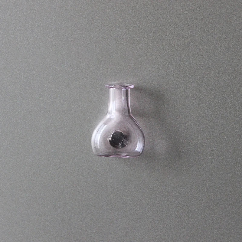 Mini Glass Vase Fridge Magnet DIY Porcelain Vase Flowers Refrigerator Message Sticker Plant Magnet Green Gift Kitchen