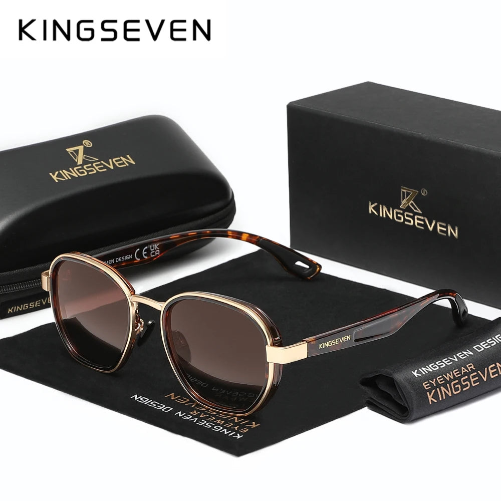 KINGSEVEN Men Polarized Sunglasses UV400 Outdoor Protective Glasses Bike Cycling Anti-Glare Eyewear Sports Bicycle Driving