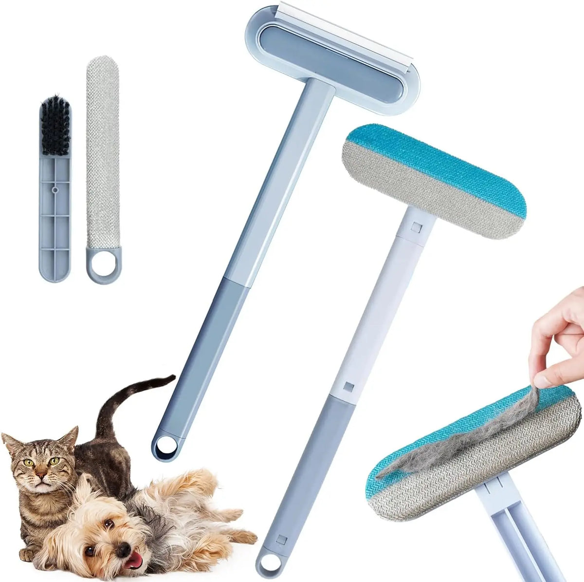Multifunctional Pet Hair Remover, Pet Hair Removal, Reusable, Washable, Cat and Dog Hairs Removal for Furniture,Carpet, Clothes