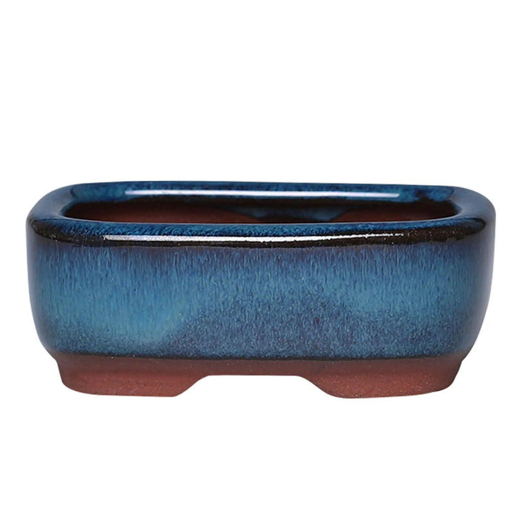 Ceramic Succulent Flower Pot Elegant Promote Healthy Growth Planter for Windowsills Shelves Gardens and Patios IMNT