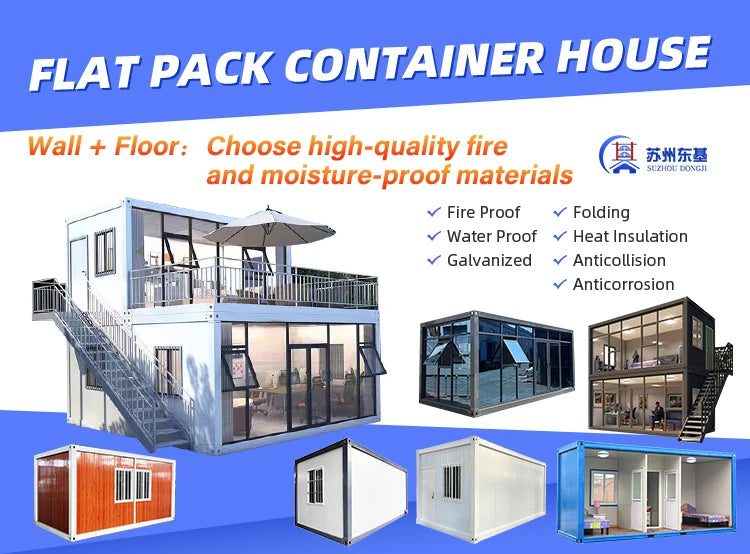 Portable House10 Feet20 Feet, Prefabricated Container House Movable Tool Room, Living Room Small Bedroom