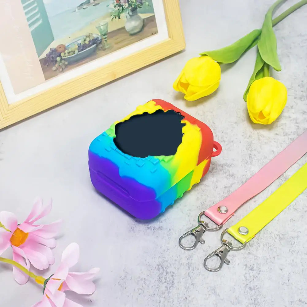 Silicone Protective Cover For Bitzee Interactive Toy H P Electronic Pet Machine With Lanyard Anti Fall Protective Shell Accssory