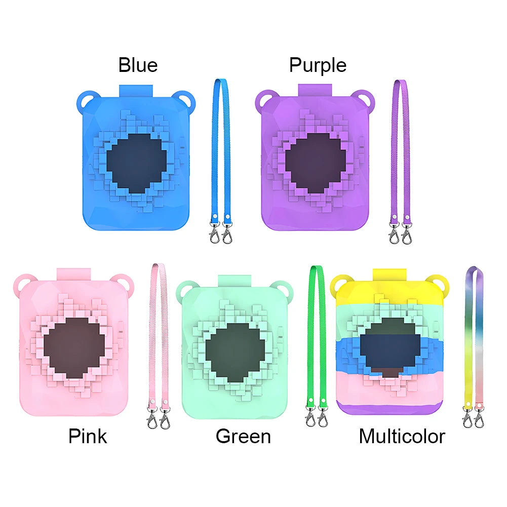 For Bitzee Magicals Interactive Toy Protective Case With Lanyard Soft Silicone Cover Case Anti-Scratch Protective Skin Sleeve