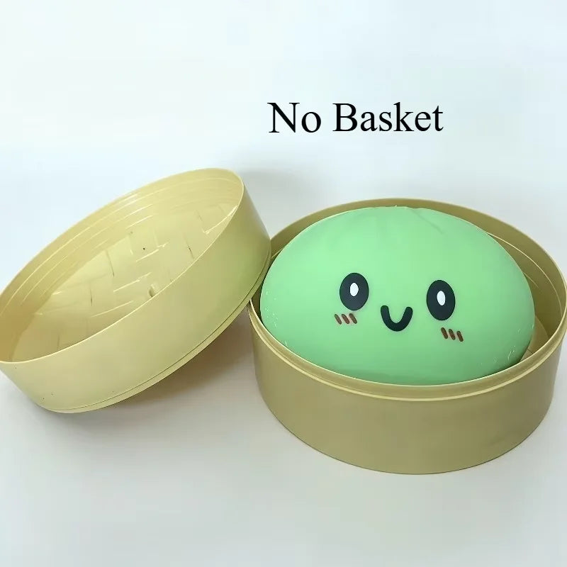 15cm Colorful Dumpling Squishes Stress Balls Reusable Low Rebound Decompression Dough Ball Unique Home Decoration Birthday Gift