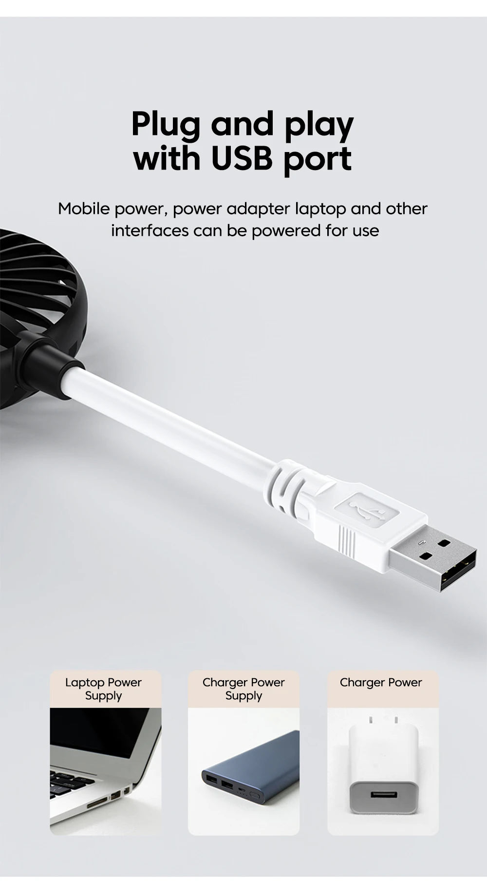 Portable Small Fan USB Fan Mini Silent Office Desk Fan For Summer Outdoors And Travel USB Cooling Fan Mini Play Plug Fans ﻿
