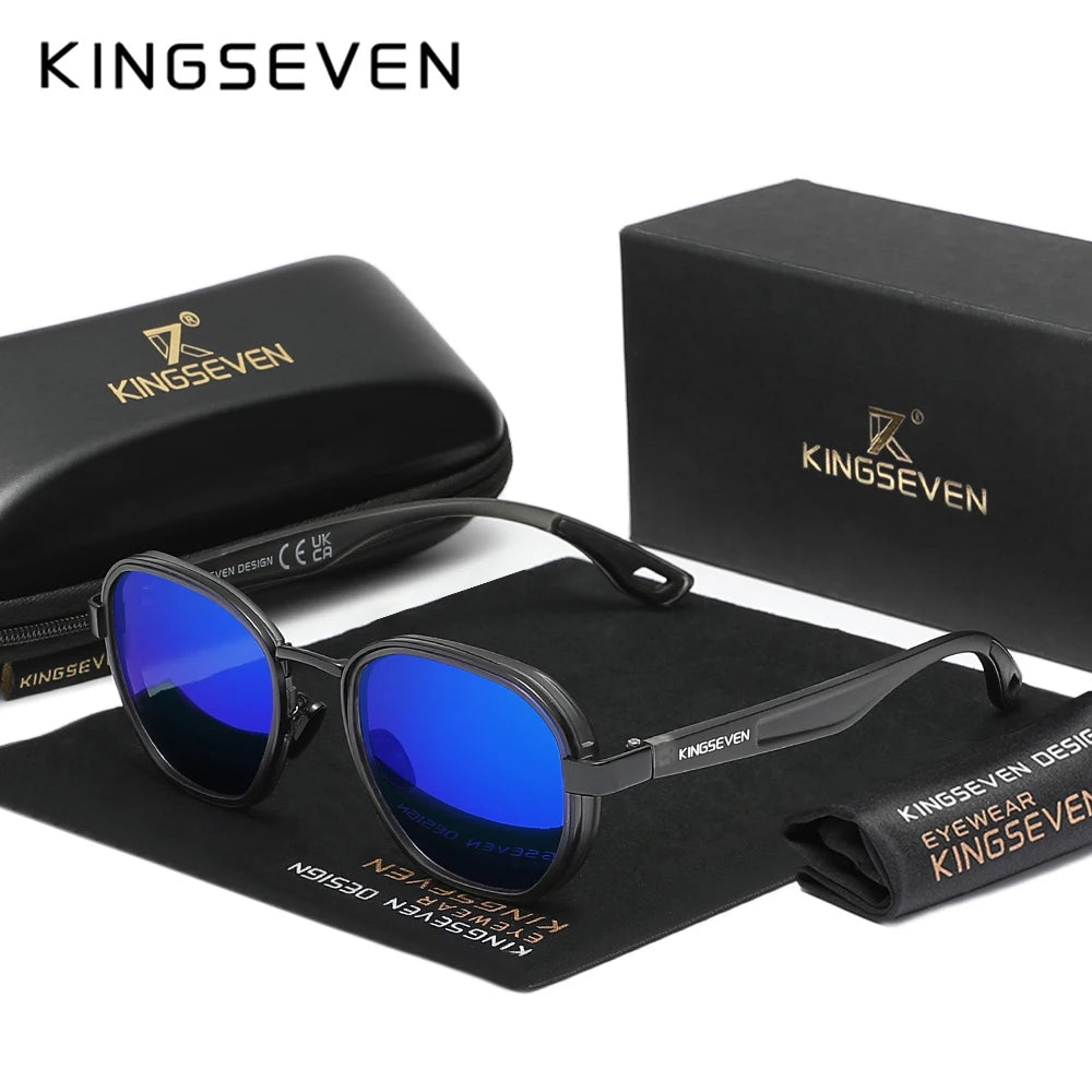 KINGSEVEN Men Polarized Sunglasses UV400 Outdoor Protective Glasses Bike Cycling Anti-Glare Eyewear Sports Bicycle Driving