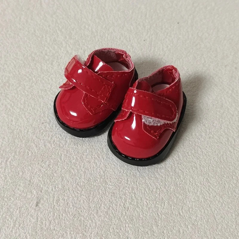 For 15/17cm Labubu Accessories Labubu shoes leather shoes doll shoes Labubu Clothing