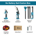 Gisam 4 IN 1 Brushless Telescoping Pole Electric Chainsaw High Branch Scissor Gardening Power Tool For Makita 18V Batter Pins