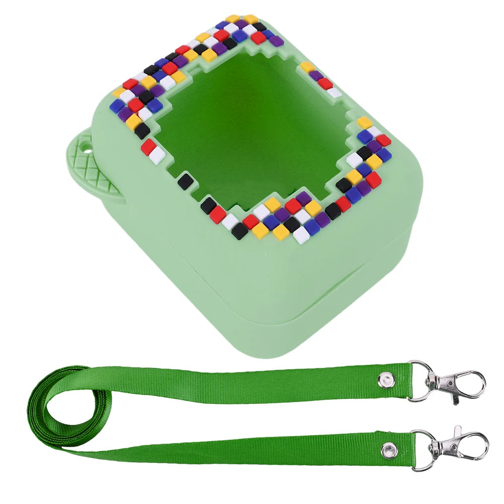 For Bitzee Disneys Digital Pet Protective Case With Lanyard Washable Silicone Cover Case Anti-Scratch Protective Skin Sleeve