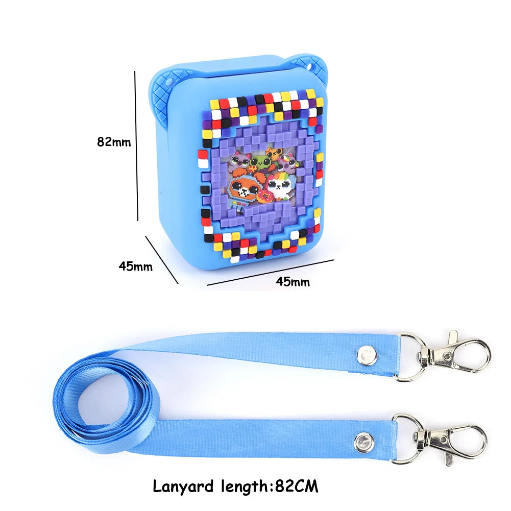 EVA Hard Carrying Case for Bitzee Digital Pet Interactive Virtual Toy Game Console Storage Travel Bag Shockproof Protective Case