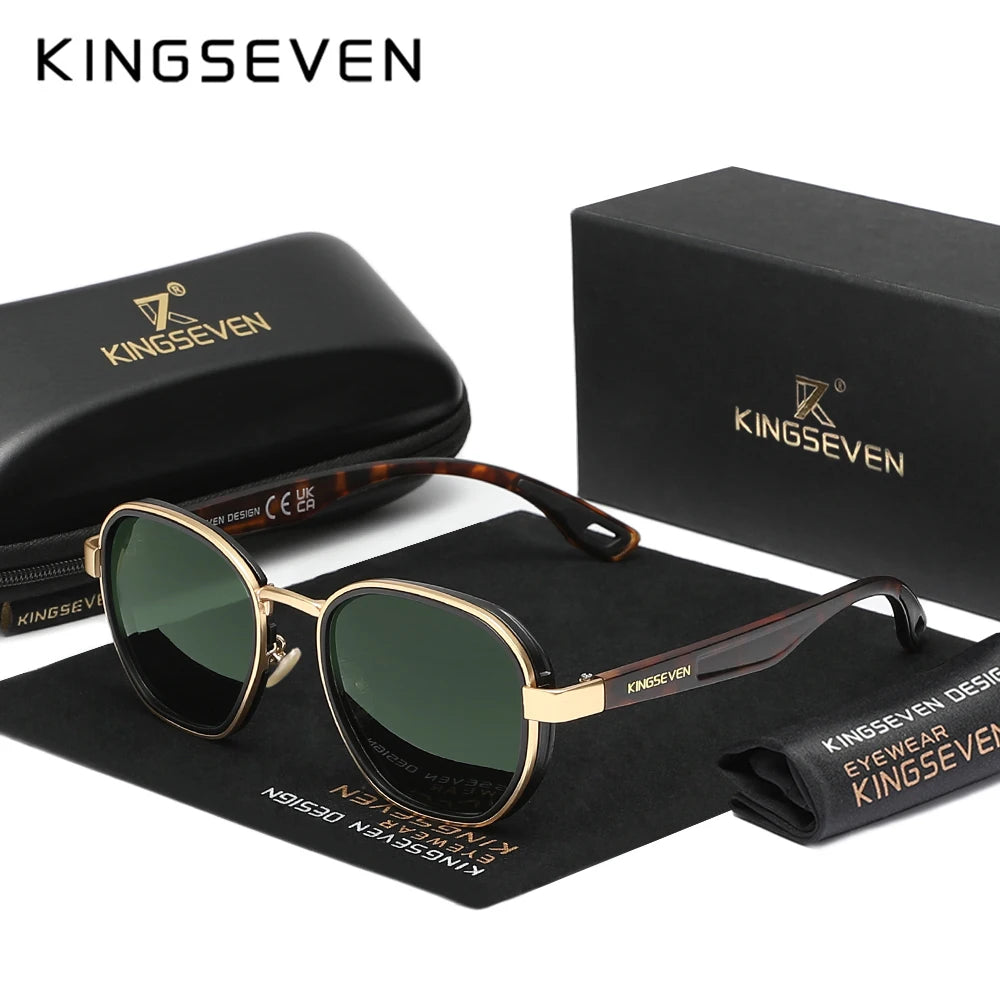 KINGSEVEN Men Polarized Sunglasses UV400 Outdoor Protective Glasses Bike Cycling Anti-Glare Eyewear Sports Bicycle Driving