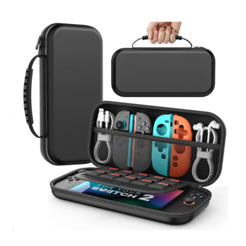 Portable Lightweight Carrying Case for Switch Console Large Capacity Waterproof Protective Storage Bag for Game Accessories