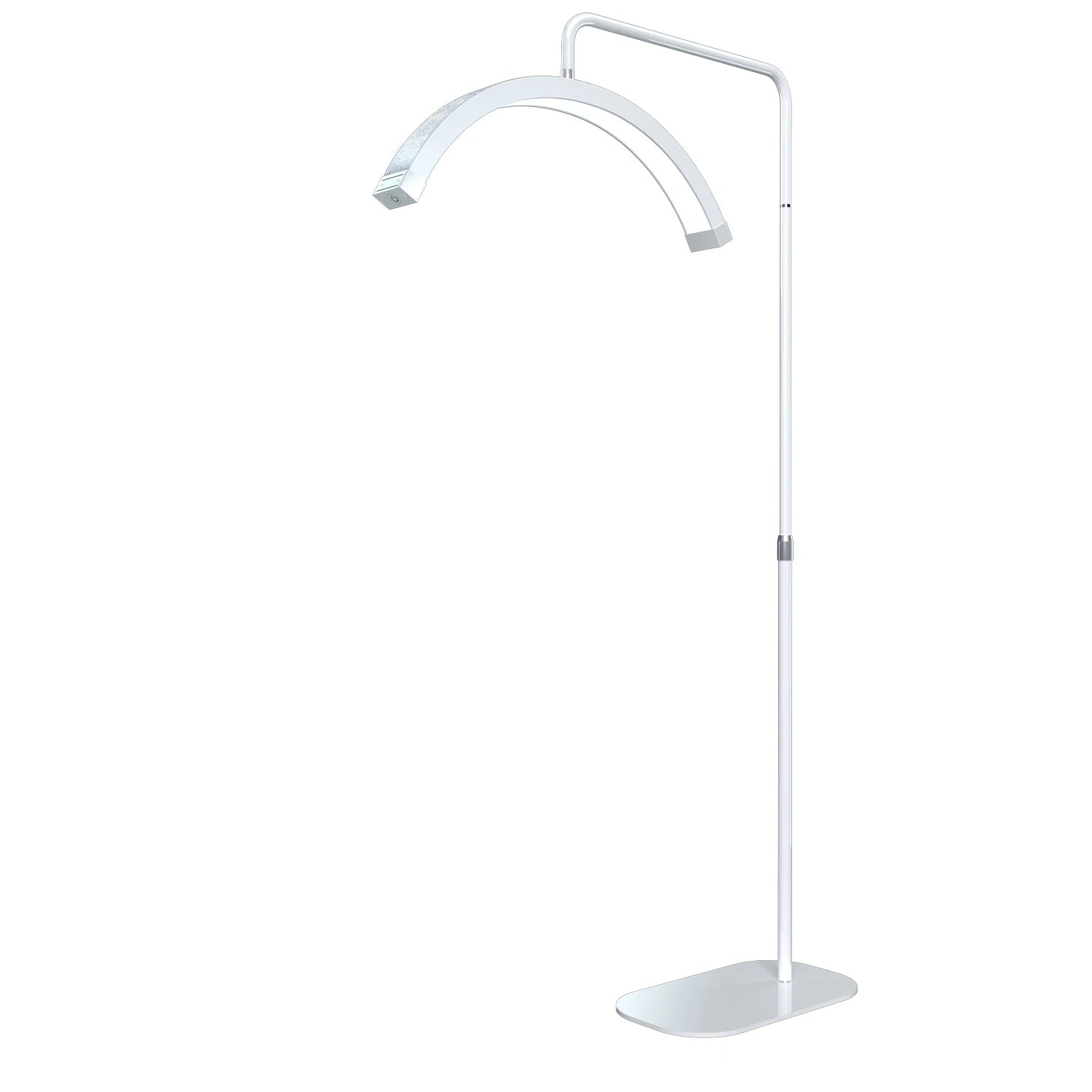 Oversea Warehouse Fast Delivery Floor LED Video Light Half-moon Shaped High Quality Fill Light For Beauty Salon Makeup