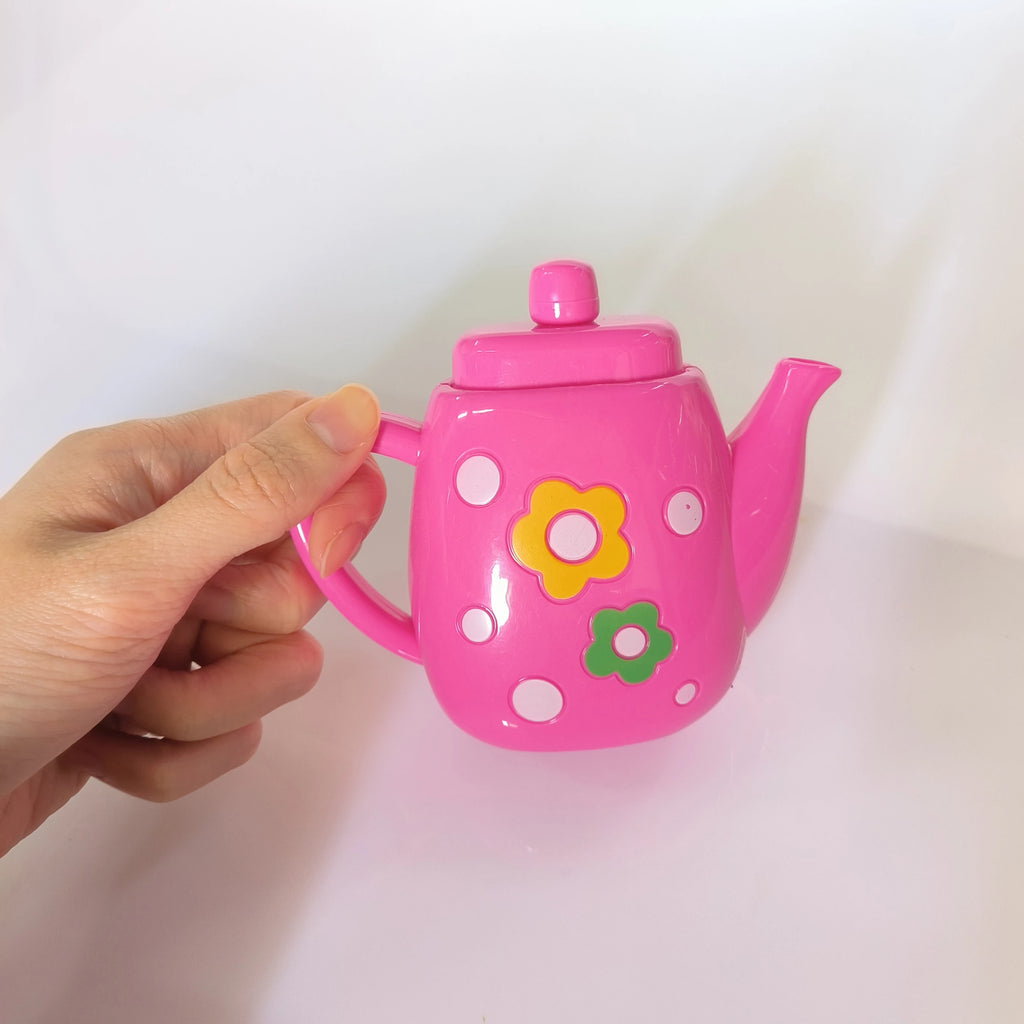 Tea Set For Little Girls, Tea Party Set, Tea Set For Toddlers Including Kettle, Cookies, Kids Play Food, Tea Party Accessories T