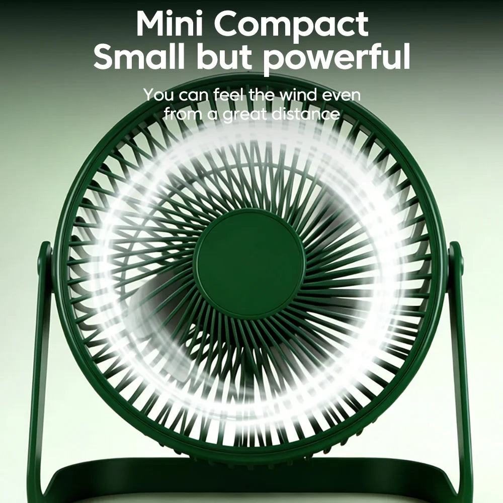 Desk Fan Portable Mini Usb Rechargeable Fan Ultra Quiet Suitable For Home Desk Office Student Dormitory Computer Summer New