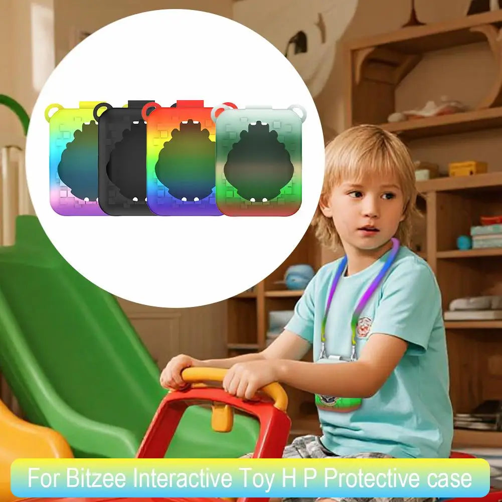 Silicone Protective Cover For Bitzee Interactive Toy H P Electronic Pet Machine With Lanyard Anti Fall Protective Shell Accssory