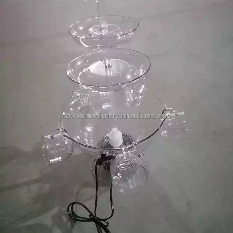 Premium Electric Beverage Fountain Drink Fountain AS Decanter for Parties