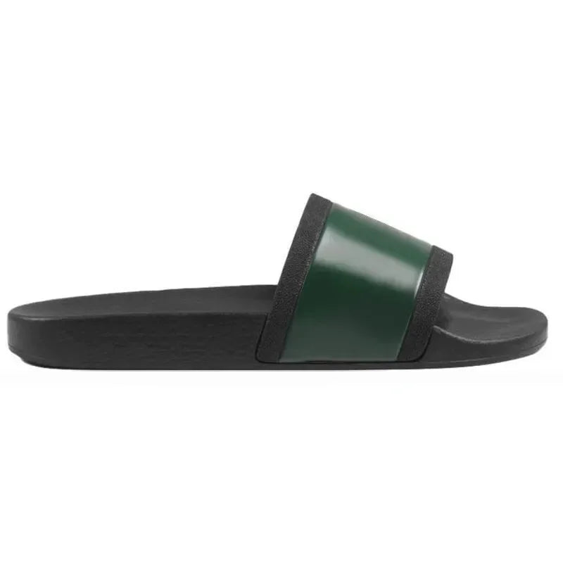 gg designer sandals slippers web slide sandal black white rubber bloom floral flats gear sole mens womens luxury claquette slide