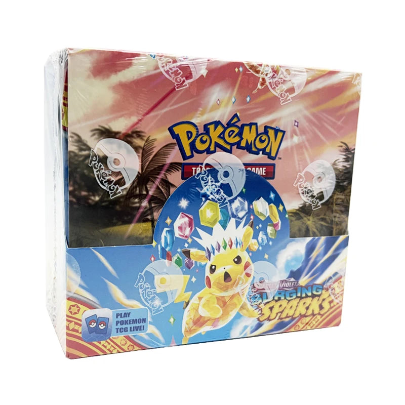 Pokemon Cards Trading PTCG Cartoon DESTINED RIVALS Cards Booster Pack Phantasmal Flames English Charizard ETB Collection Gifts