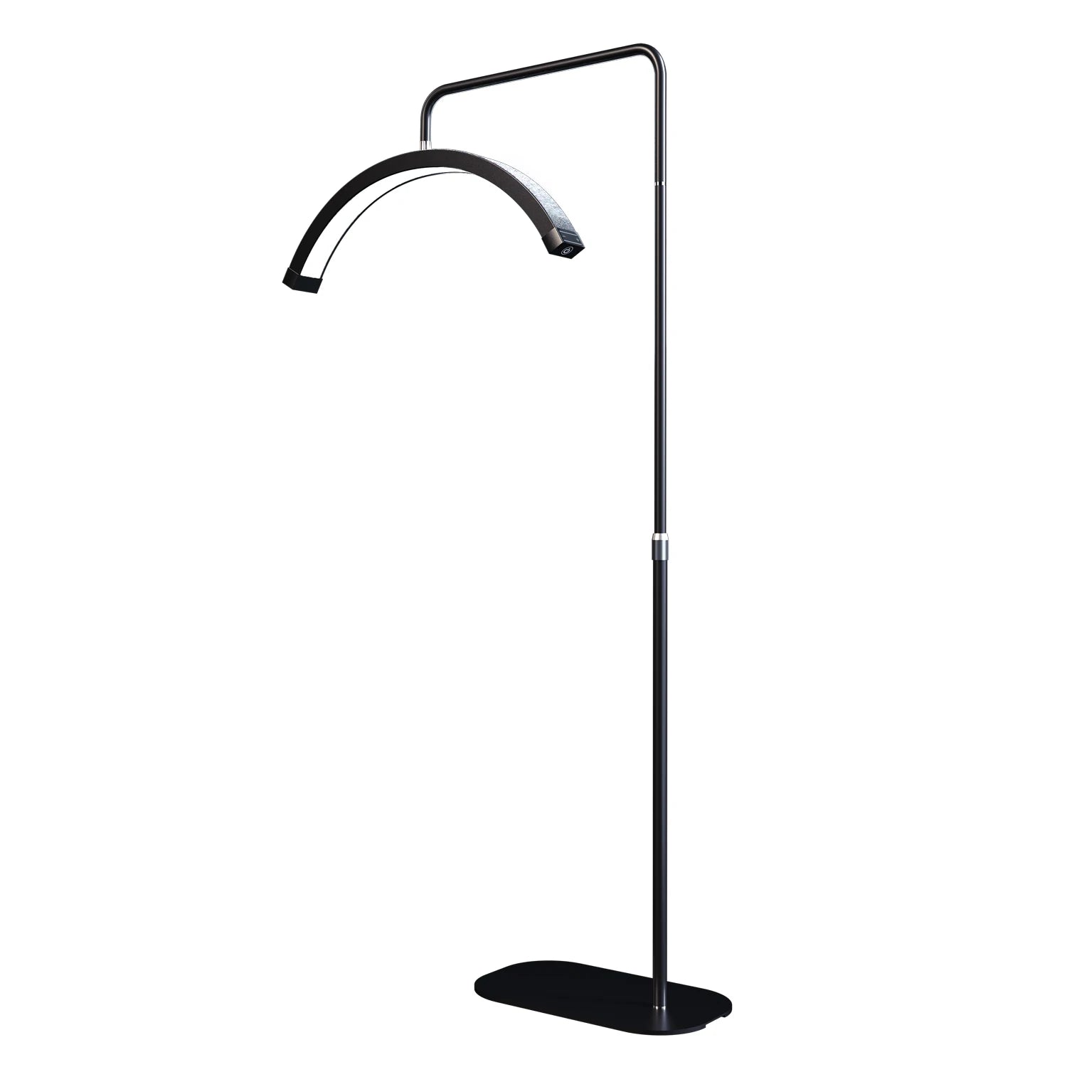 Oversea Warehouse Fast Delivery Floor LED Video Light Half-moon Shaped High Quality Fill Light For Beauty Salon Makeup
