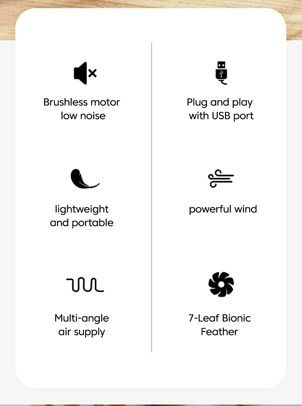 Portable Small Fan USB Fan Mini Silent Office Desk Fan For Summer Outdoors And Travel USB Cooling Fan Mini Play Plug Fans ﻿