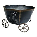 Classical Wrought Iron Creative Flower Pot Home Furnishing Outdoor Gardening Metal Flower Pot Courtyard Garden Decoration 87HA