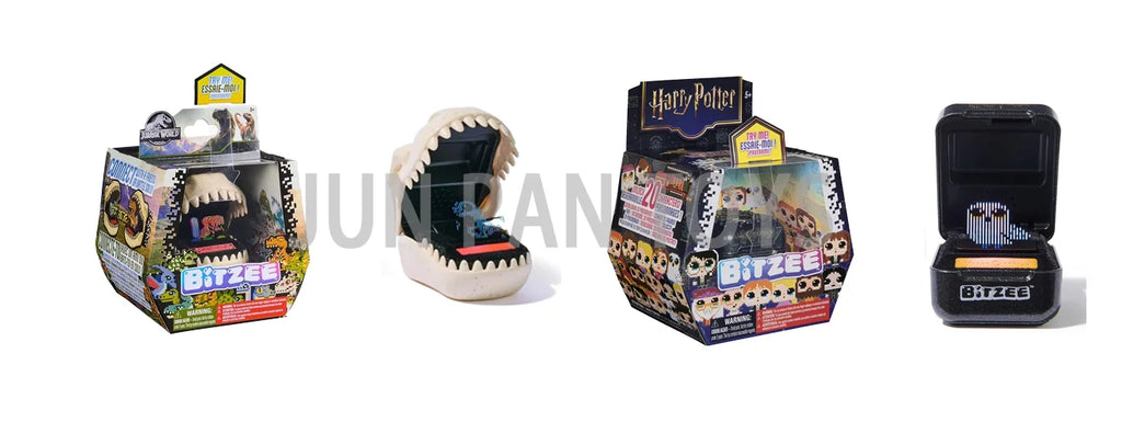 Bitzee Magic Academy and Jurassic World 3D Digital Character Interactive Capsule Game T-rex Model Children Boxed Gift Fun Toy