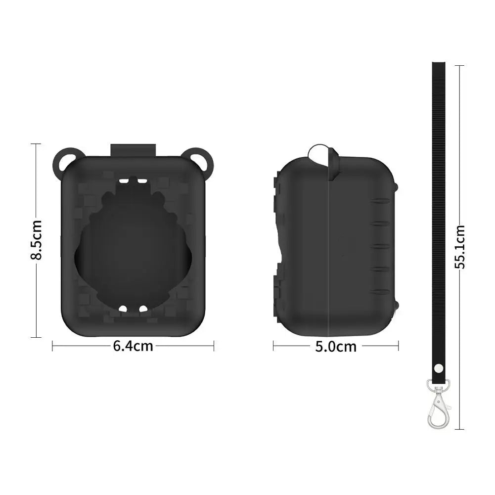 Silicone Protective Cover For Bitzee Interactive Toy H P Electronic Pet Machine With Lanyard Anti Fall Protective Shell Accssory