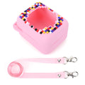 For Bitzee Digital Pet Protective Case With Lanyard Silicone Protective Cover Shockproof Storage Bag Portable EVA Carrying Case